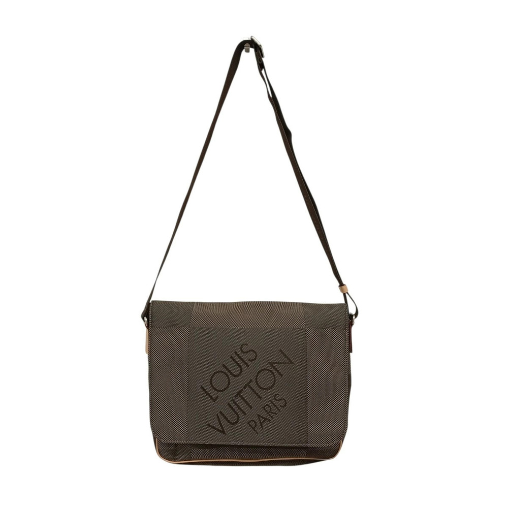Louis Vuitton Samage Shoulder Bag Leather Brown